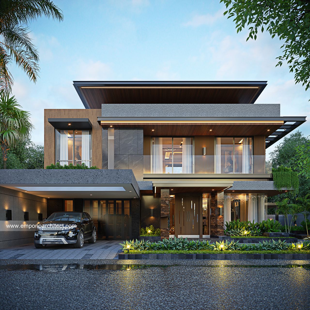 Image Mr. ASD 1771 Modern House 2 Floors Design - Lombok