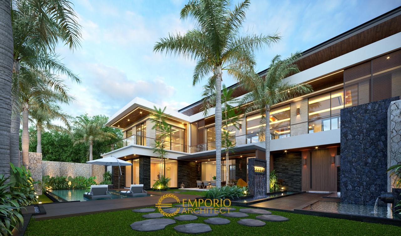 Desain Rumah Style Villa Bali Modern Tropis - Hal. 5