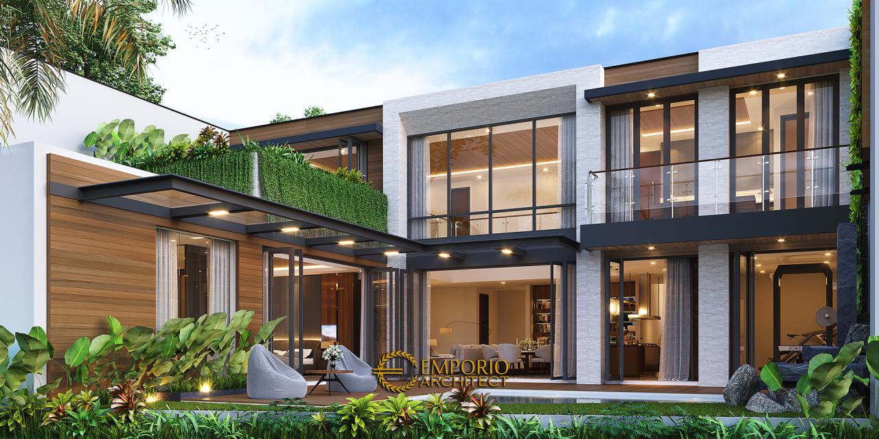 Desain Rumah Lebar Depan 19 (Sembilan Belas) Meter 7