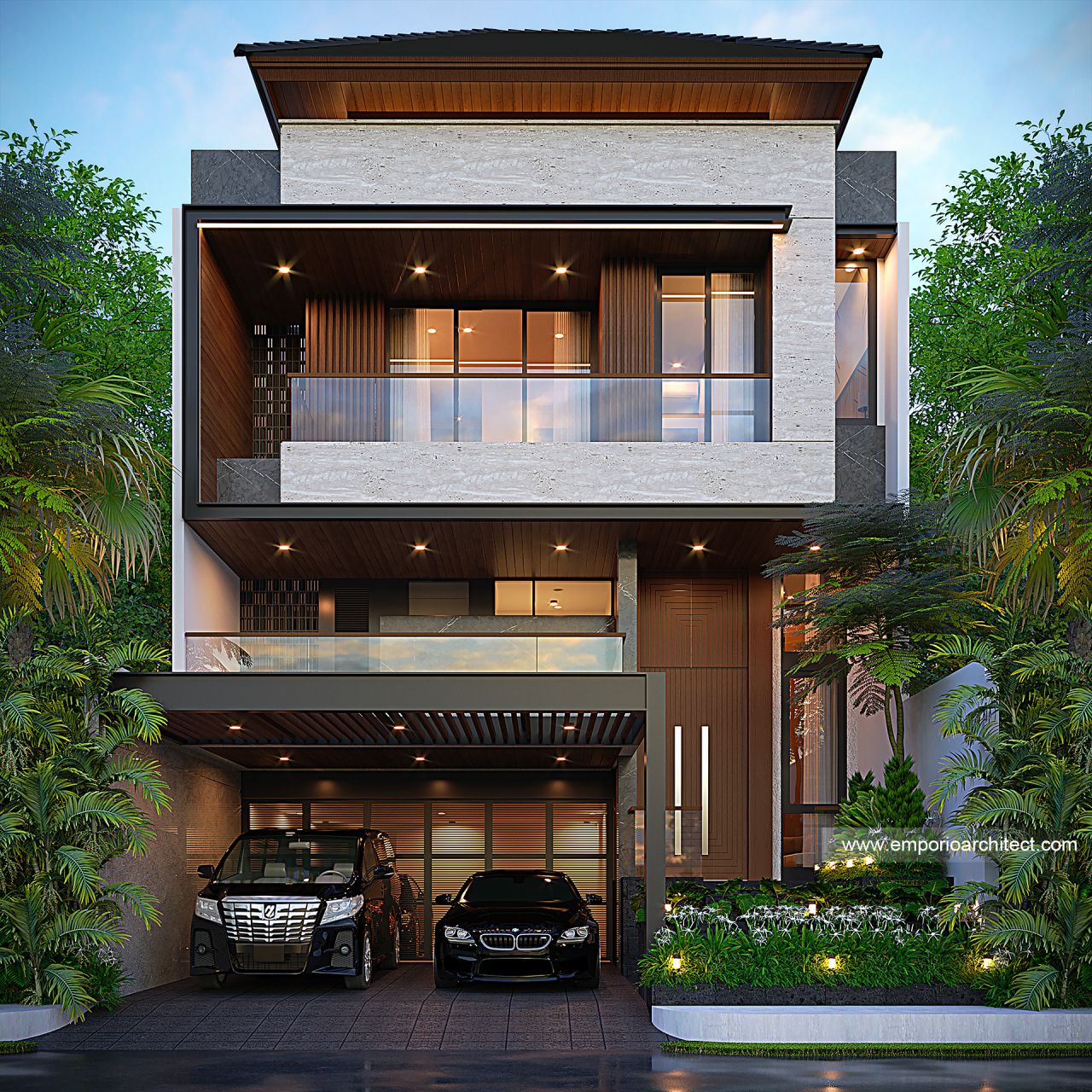 Image Mrs. STI 2159 Modern House 2 Floors Design - Jakarta Timur