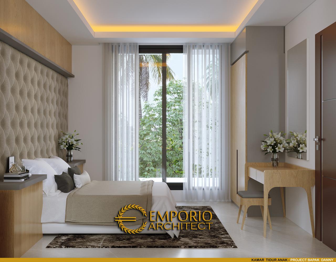Desain Kamar Tidur Anak Rumah Modern 2 Lantai Bapak Danny di Malang, Jawa Timur 9