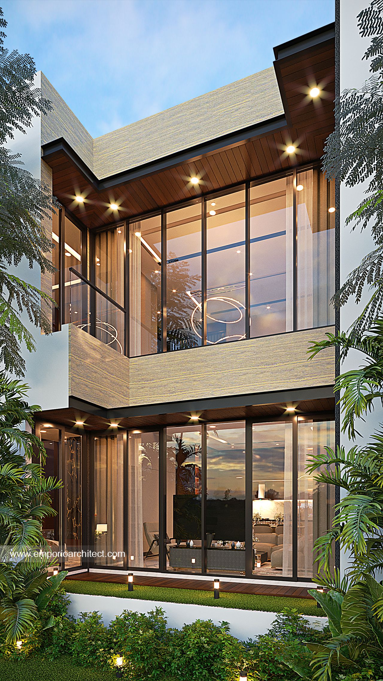 Mrs. SSW 1979 Modern House 2 Floors Design - Jakarta Barat 43693 - 2 ...