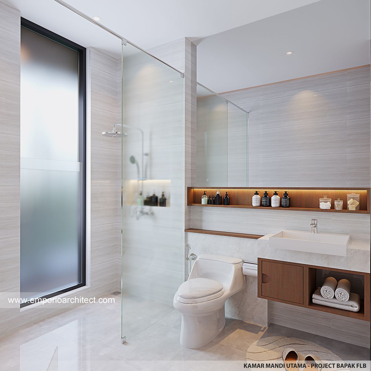Mr. FLB 1970 Modern House 2 Floors Design - BSD, Tangerang Selatan ...