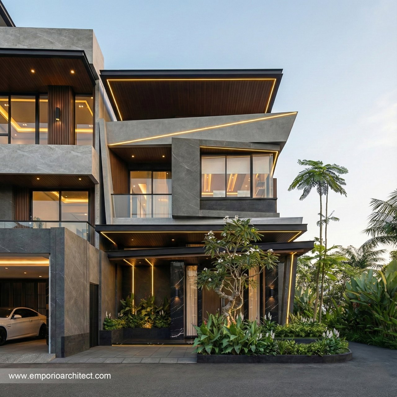 Desain Rumah Lebar Depan 8 (Delapan) Meter 9