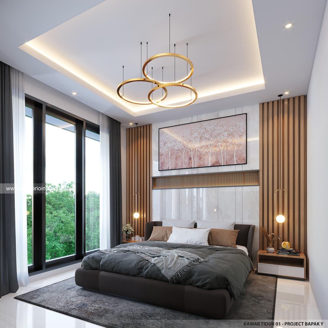 #bedroomdesign - Mr. Y Modern House 2 Floors Design - Tangerang - Code