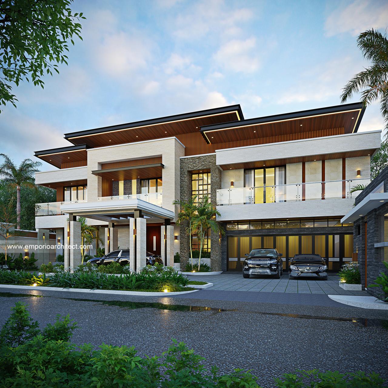 Image Mr. Prince Amoako Adjei 2044 Modern House 2 Floors Design - Ghana