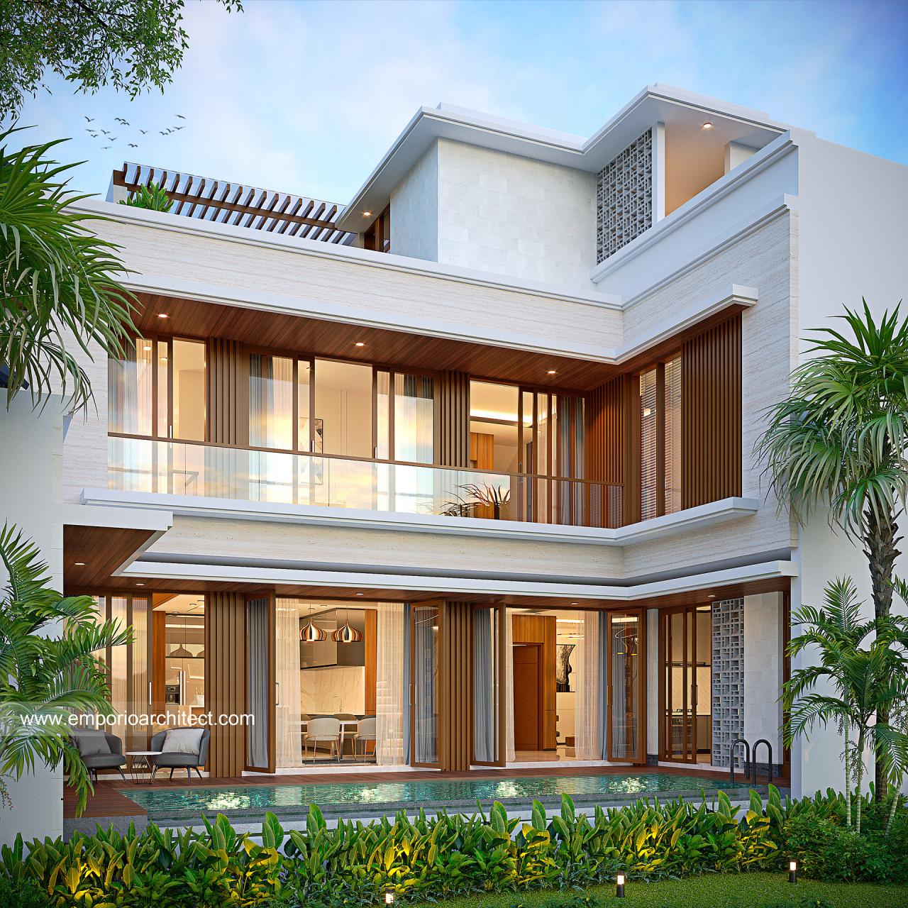 Mrs. Lisyanti Budiman 1541 Modern House 2 Floors Design - Tangerang