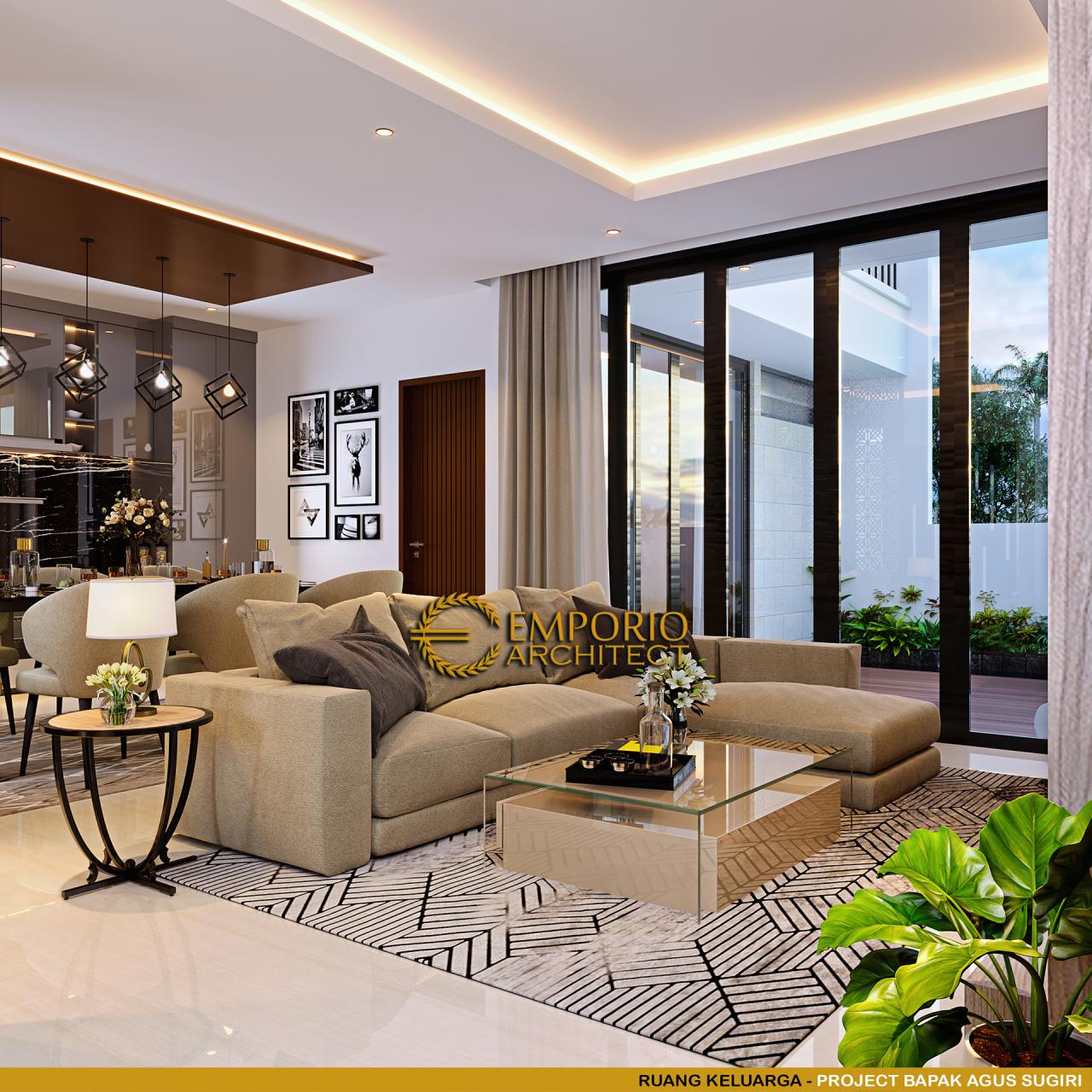 Mr. Agus Sugiri Modern House 2 Floors Design - Jakarta 17269 - Interior ...