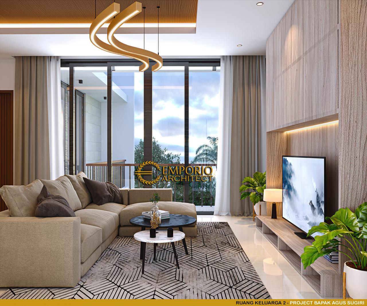 Mr. Agus Sugiri Modern House 2 Floors Design - Jakarta 17273 - Interior ...