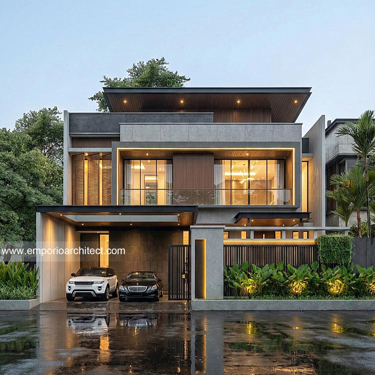 Image Mr. RBB 2262 Modern House 2 Floors Design - Jakarta