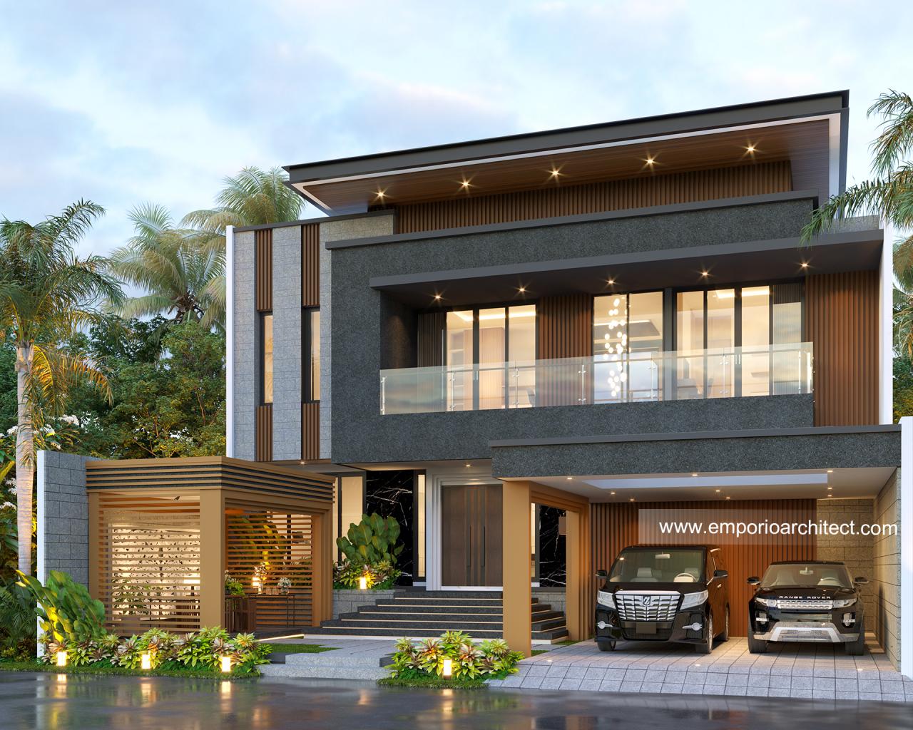 Desain Rumah Lebar Depan 14 (Empat Belas) Meter 1