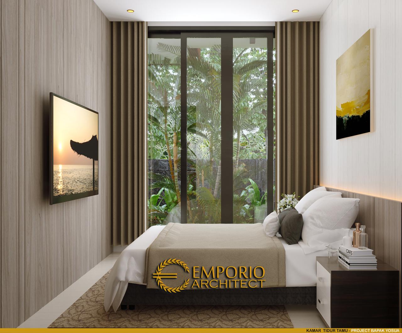 Desain Kamar Tidur Tamu Rumah Modern 2 Lantai Bapak Yosua di Bekasi, Jawa Barat 6