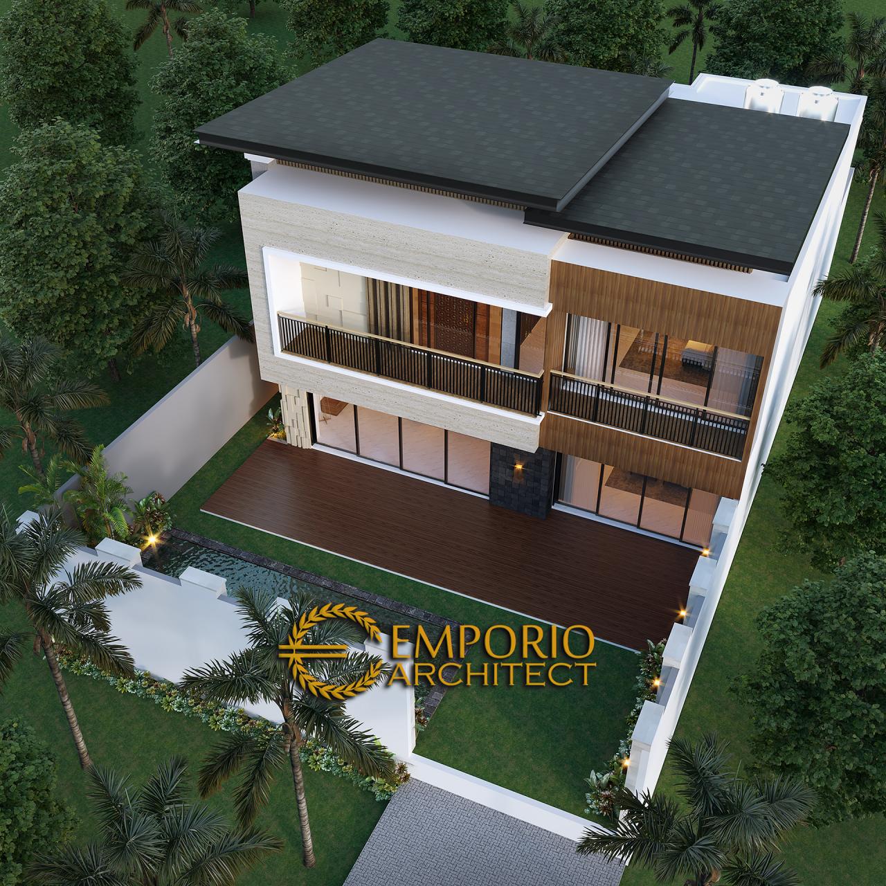Desain Master Plan Rumah Modern 2 Lantai Bapak Ali di Denpasar, Bali 3