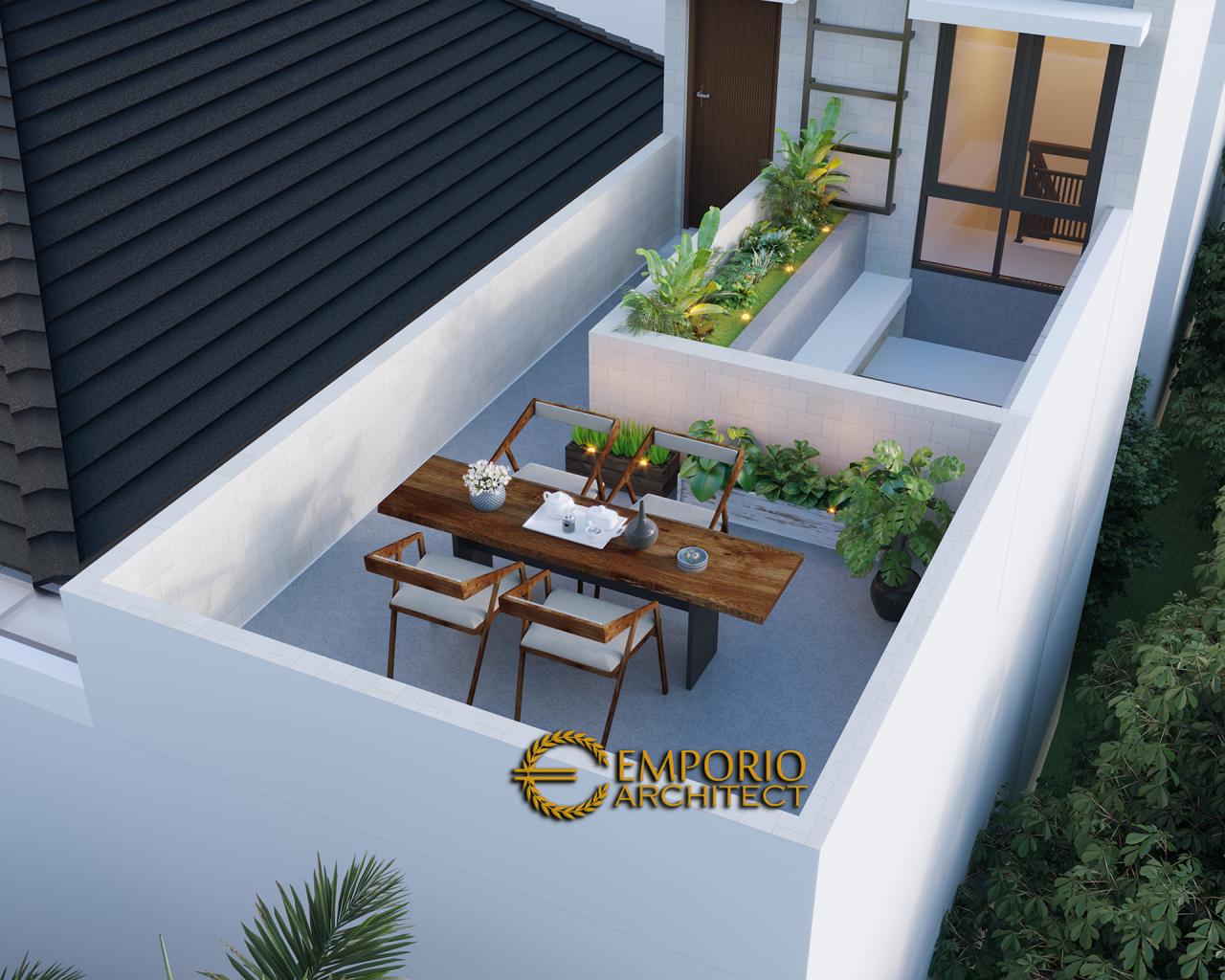 Desain Rooftop Rumah Modern 2 Lantai Bapak Dadi di Bekasi, Jawa Barat 4
