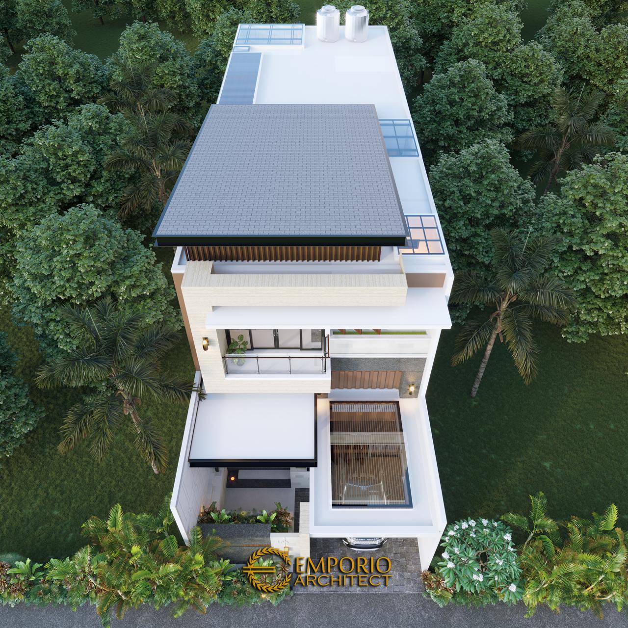 Desain Rumah Modern 2 Lantai Bapak RM di Bogor, Jawa Barat
