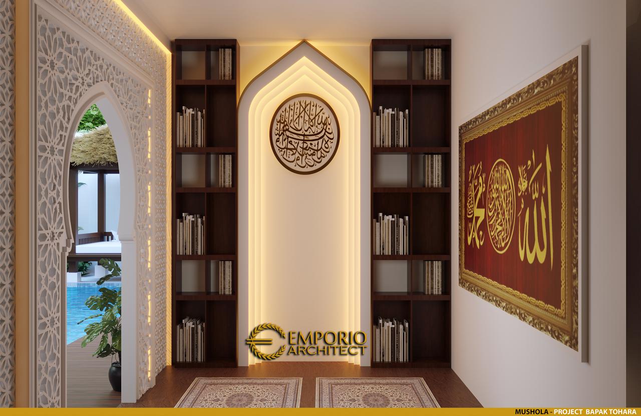 Desain Mushola Rumah Modern 2 Lantai Bapak T di Citraland, Jakarta 9