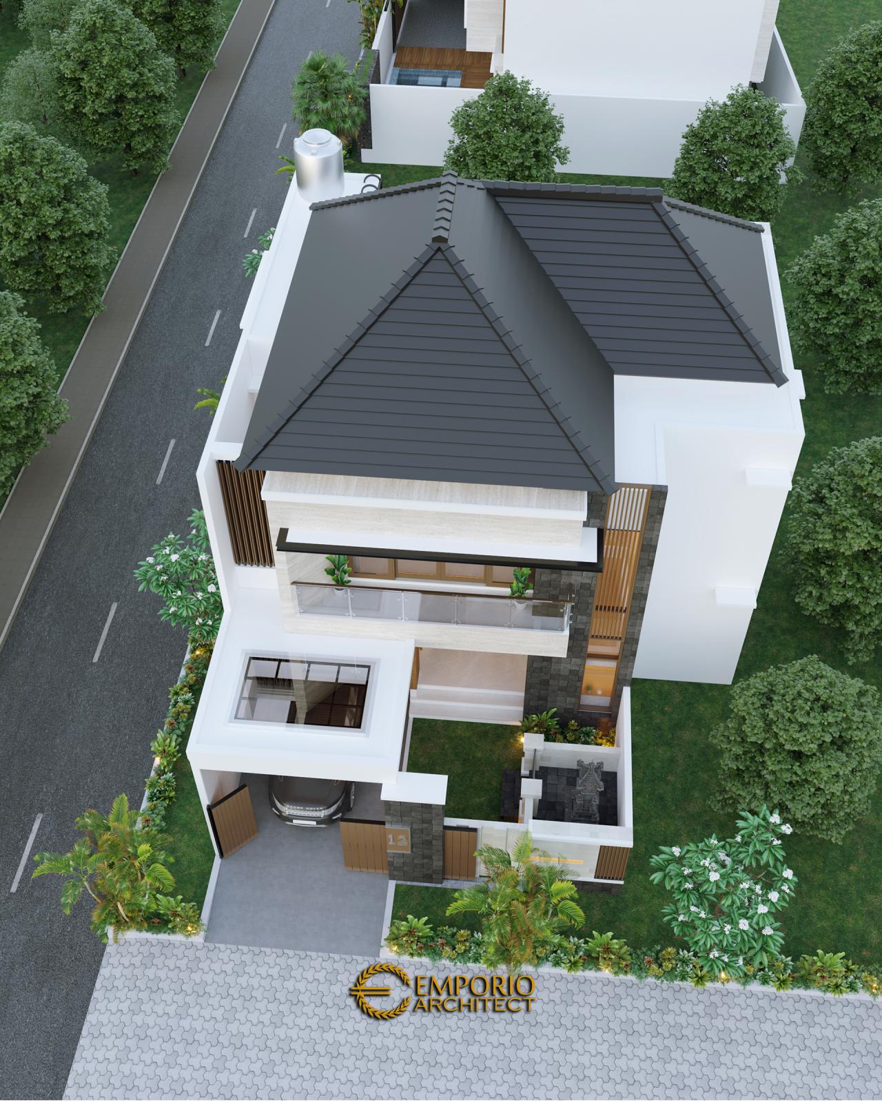 Desain Master Plan Rumah Modern 2 Lantai Bapak Wijaya di Bali 3