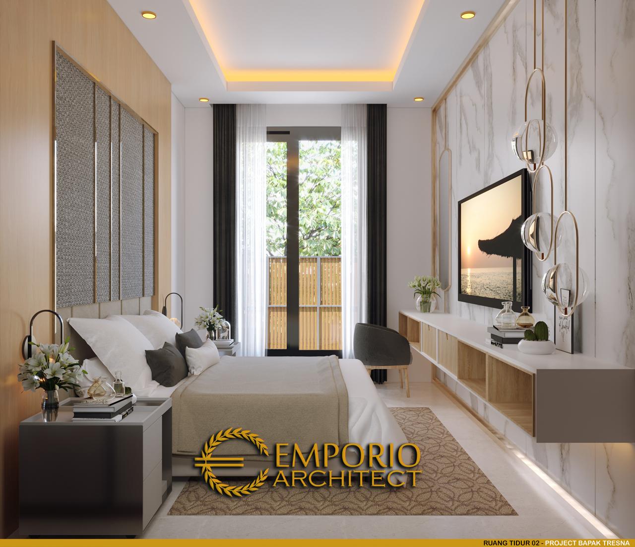 Desain Kamar Tidur 2 Rumah Modern 2 Lantai Mrs. Asty di Ponorogo, Jawa Timur 8
