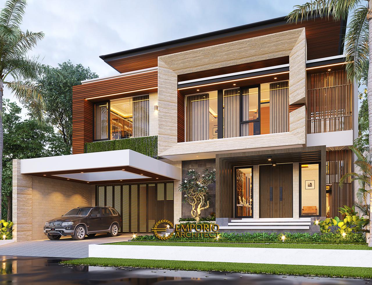 Desain Rumah Lebar Depan 16 (Enam Belas) Meter 10