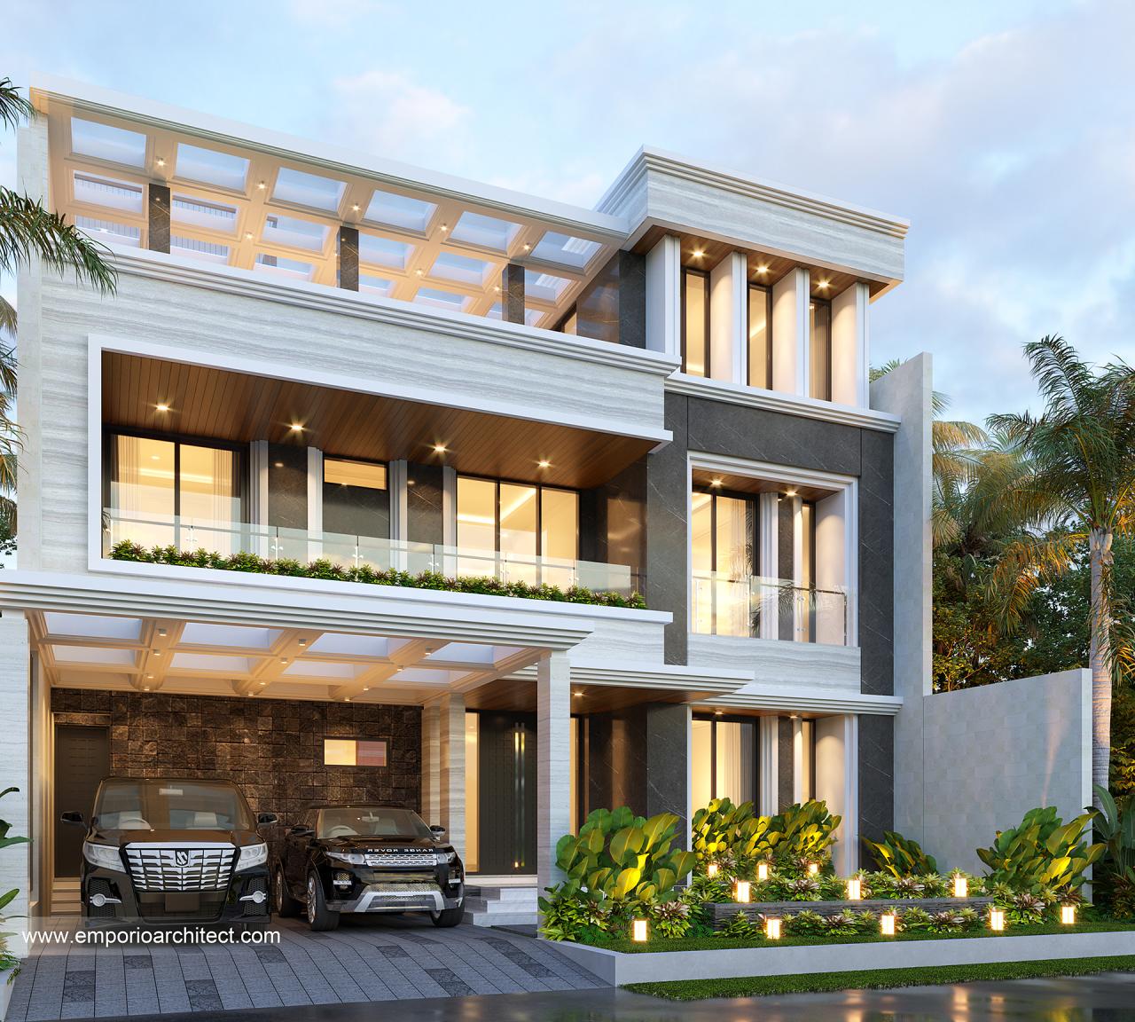 Desain Rumah Lebar Depan 14 (Empat Belas) Meter 3