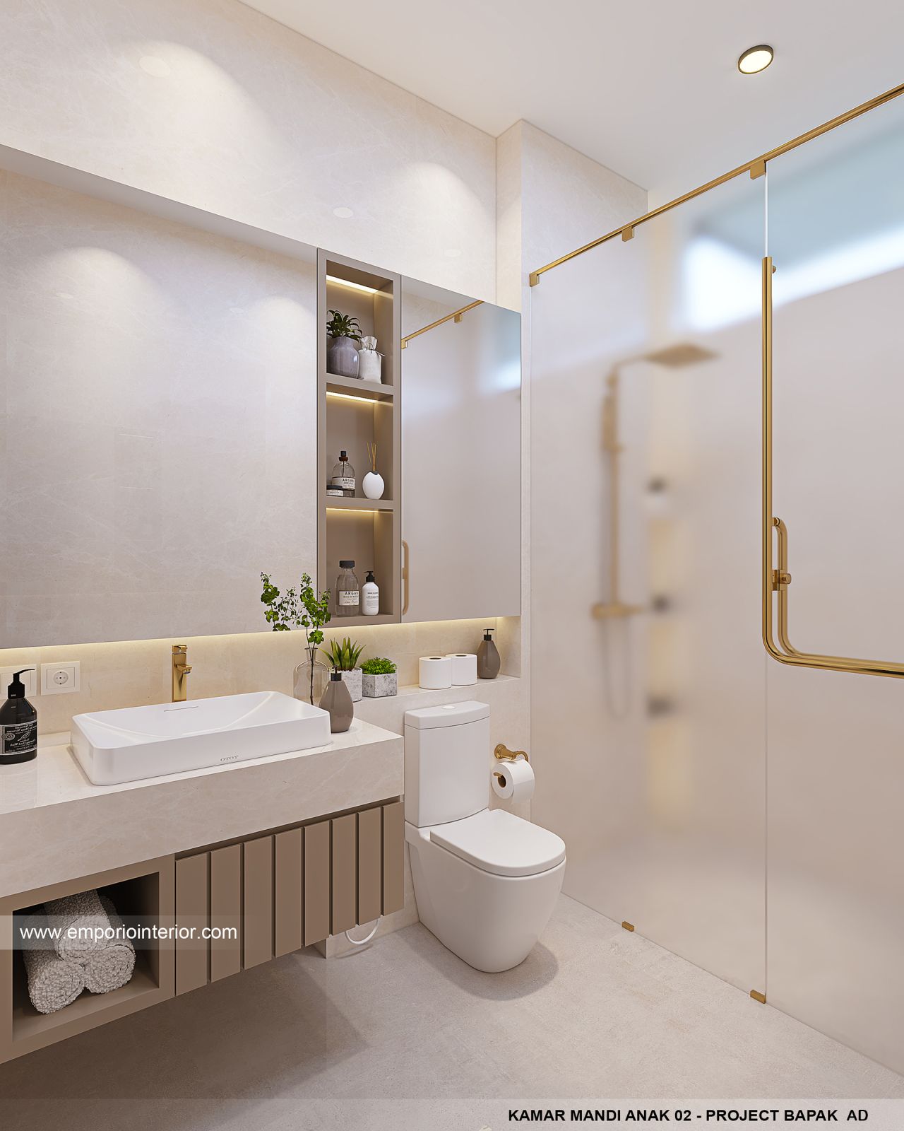 Mr. AD 2065 Modern House 2.5 Floors Design - Tangerang, Banten 42369 ...
