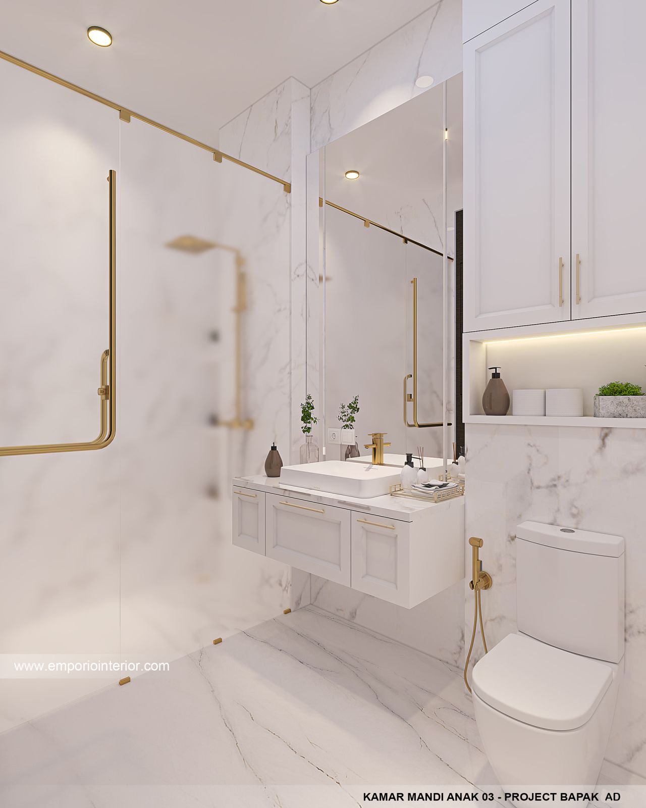 Mr. AD 2065 Modern House 2.5 Floors Design - Tangerang, Banten 42373 ...