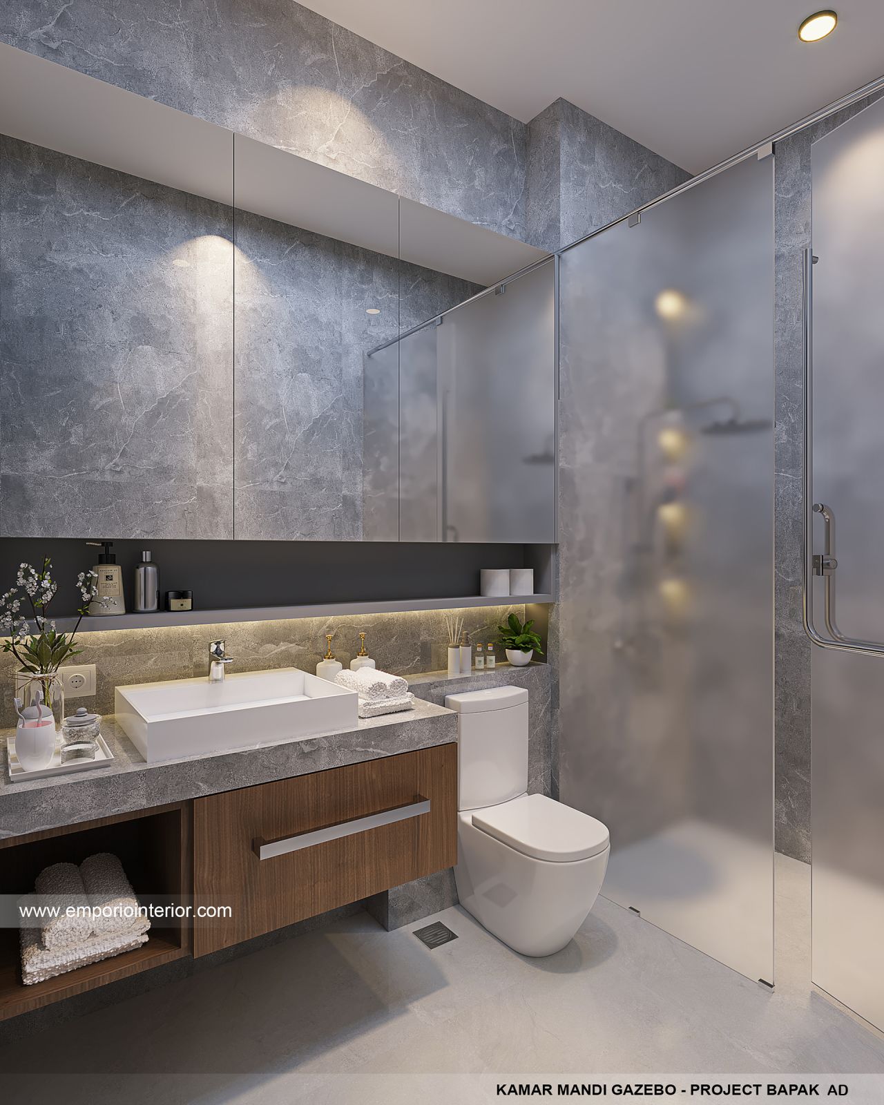 Mr. AD 2065 Modern House 2.5 Floors Design - Tangerang, Banten 42382 ...