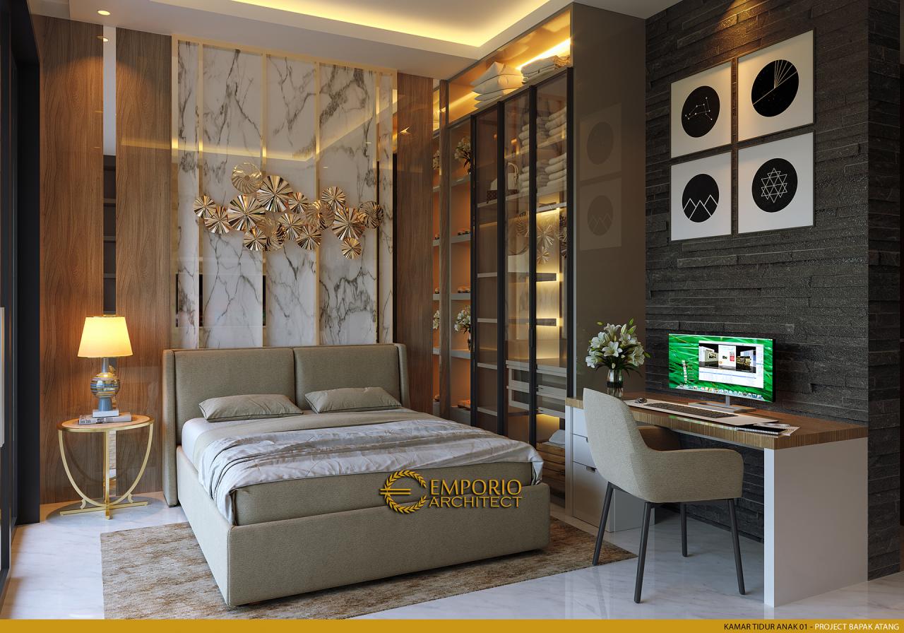 #desainplafon - Desain Rumah Modern 2 Setengah Lantai 58270321