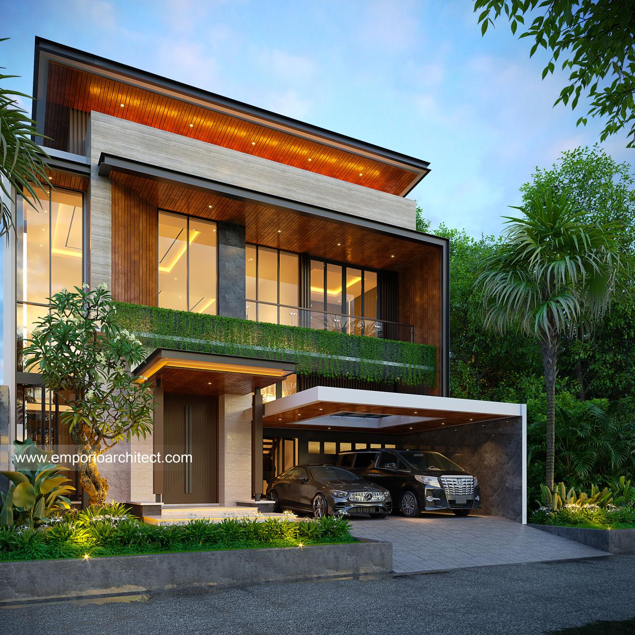 Desain rumah minimalis di perkotaan