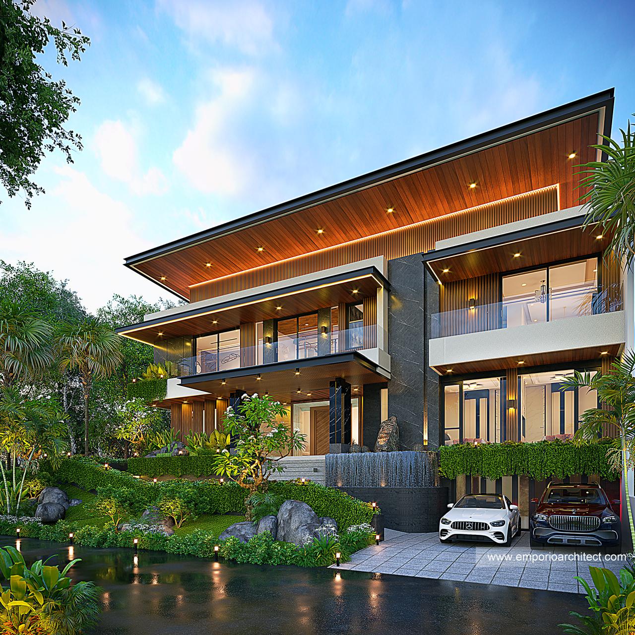 Image Mr. DRS Type B Modern House 2.5 Floors Design - Bandung