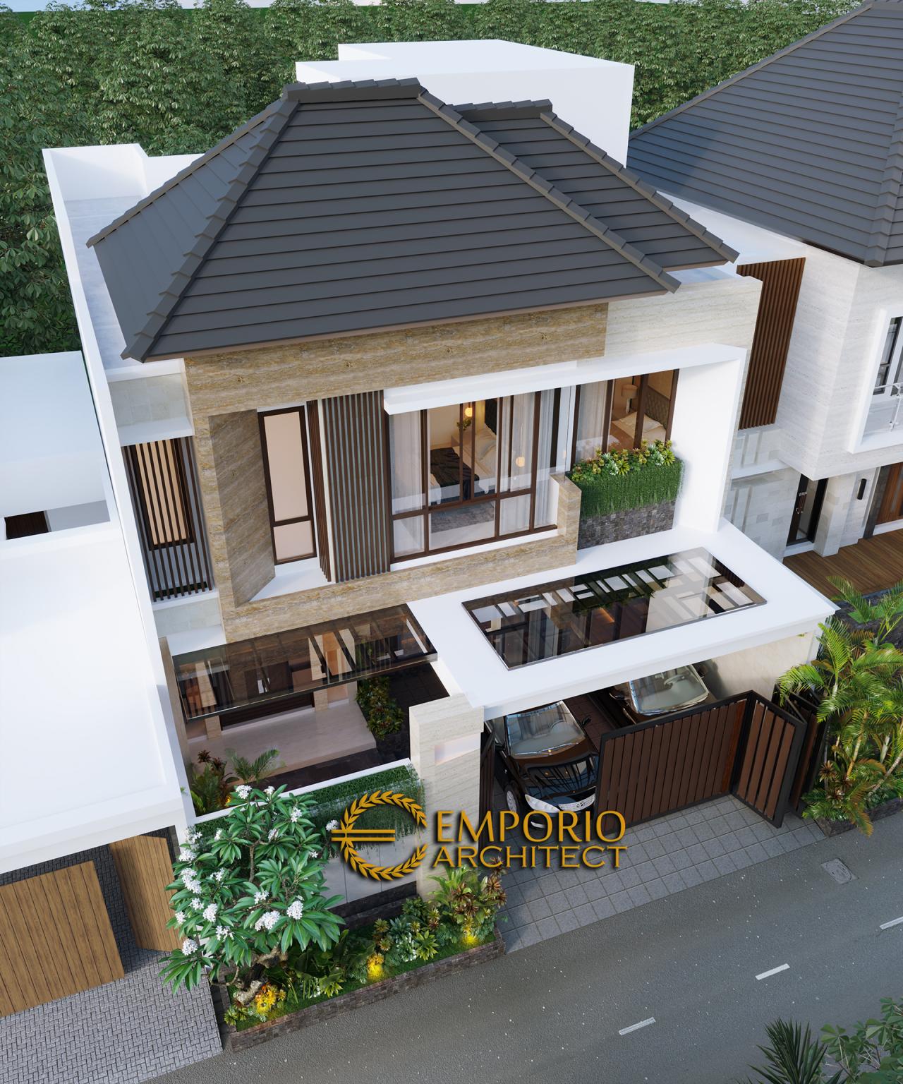 Desain Master Plan Rumah Modern 2.5 Lantai Bapak Didi di Jakarta Selatan 4