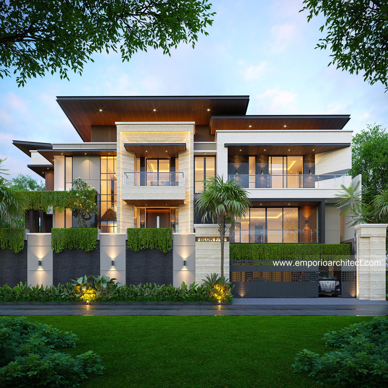 Image Mrs. YLA Modern House 3 Floors Design - Jakarta