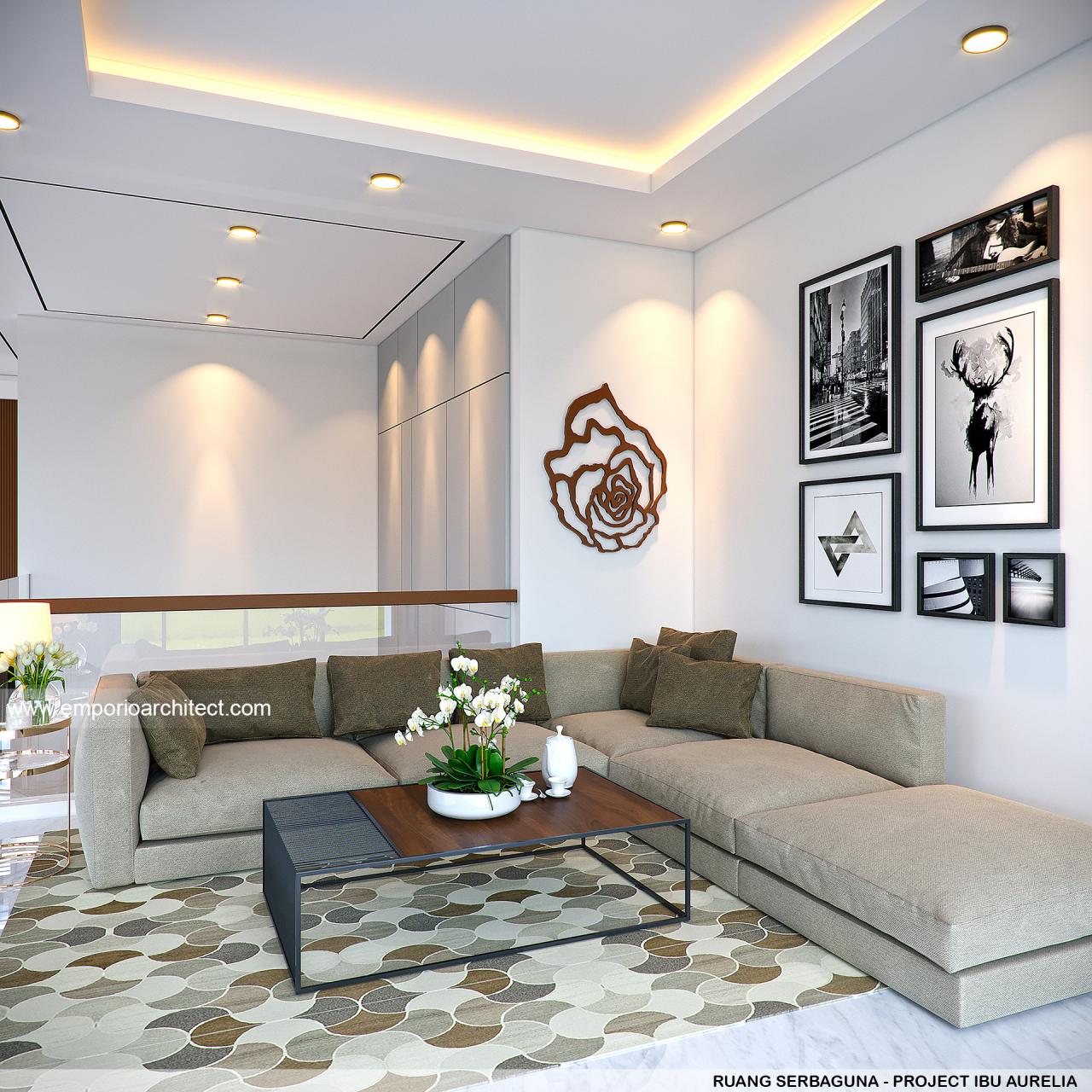Mrs. Aurelia Modern House 3 Floors Design Tangerang 22565 Interior