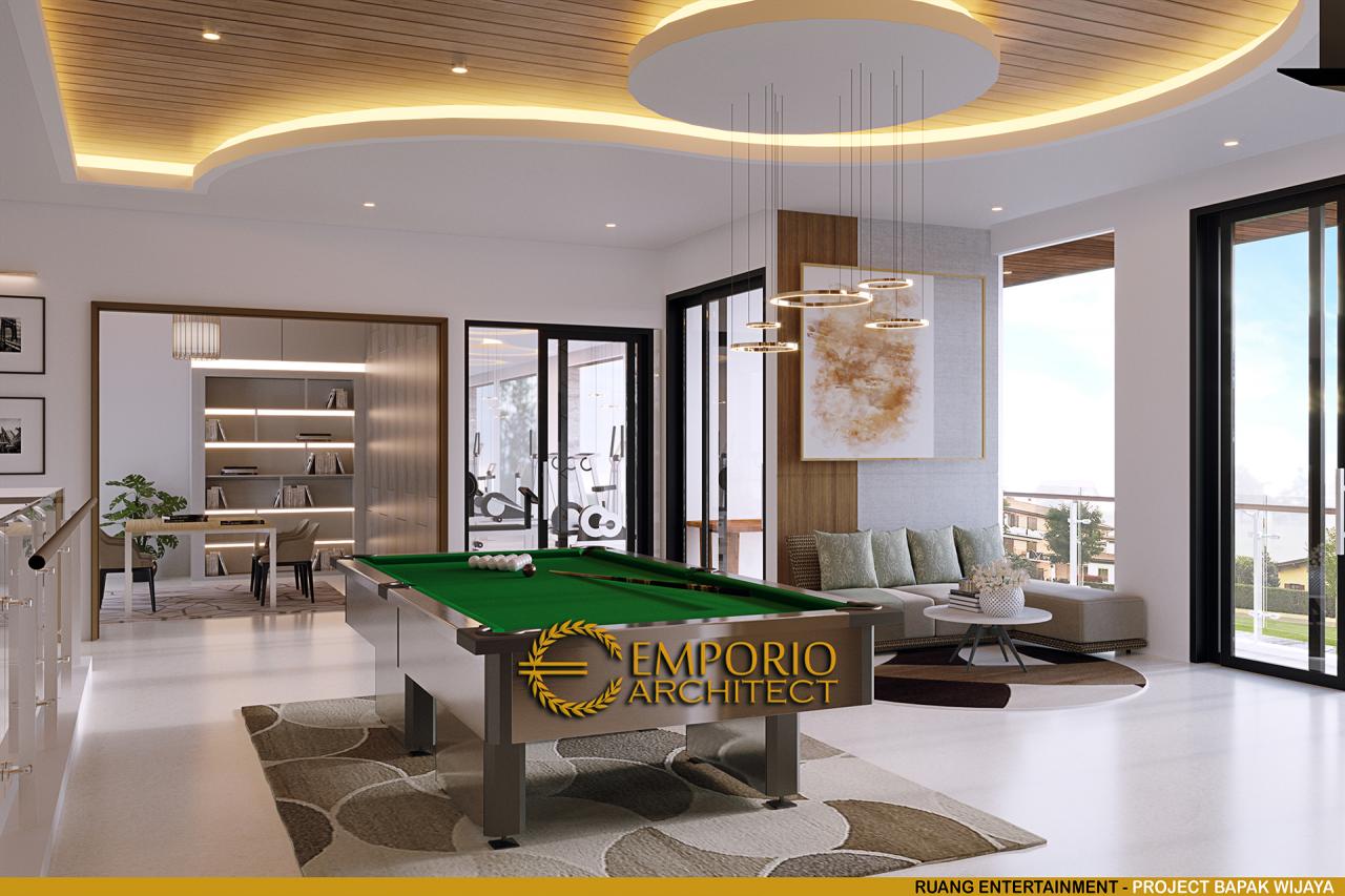 Desain Ruang Entertainment Rumah Modern 3 Lantai Bapak Wijaya di PIK, Jakarta 12