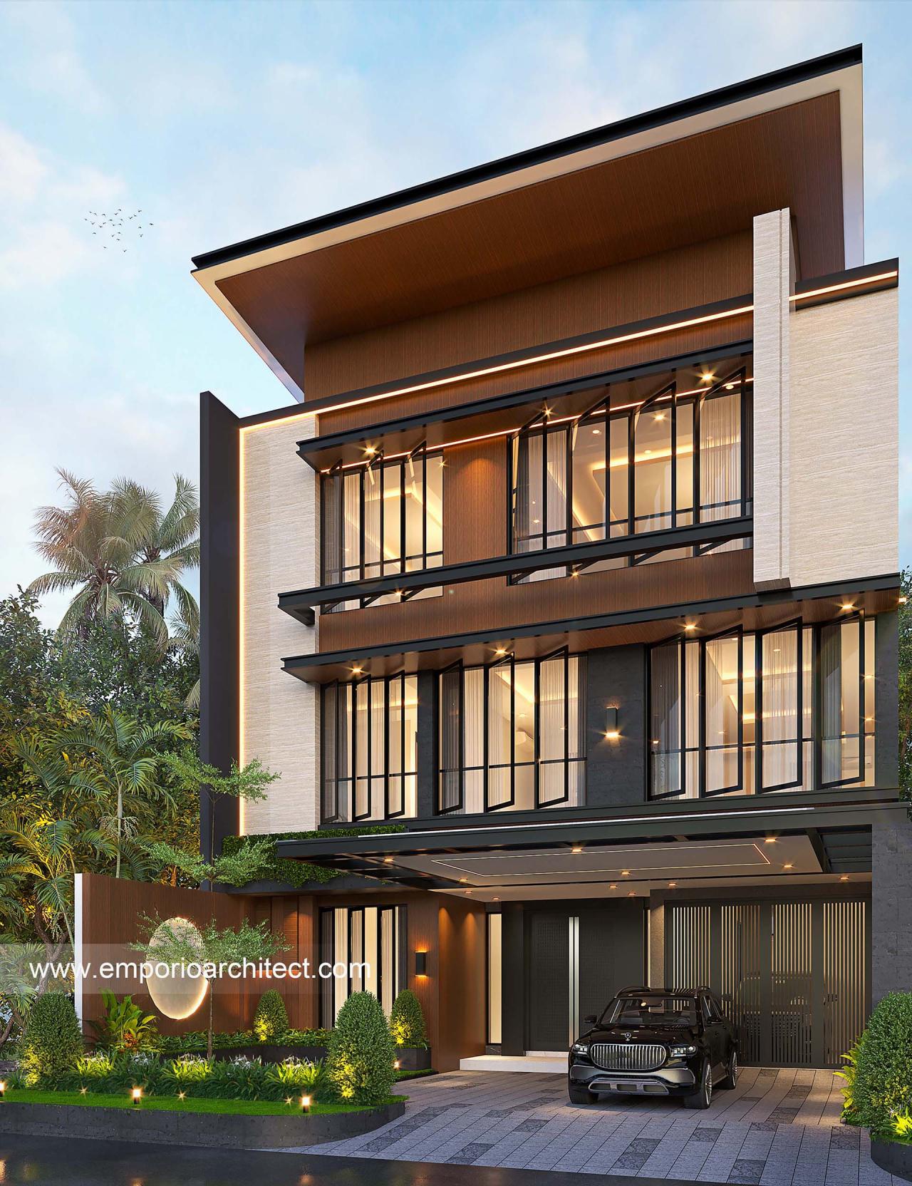 Desain Rumah Lebar Depan 12 (Dua Belas) Meter 8