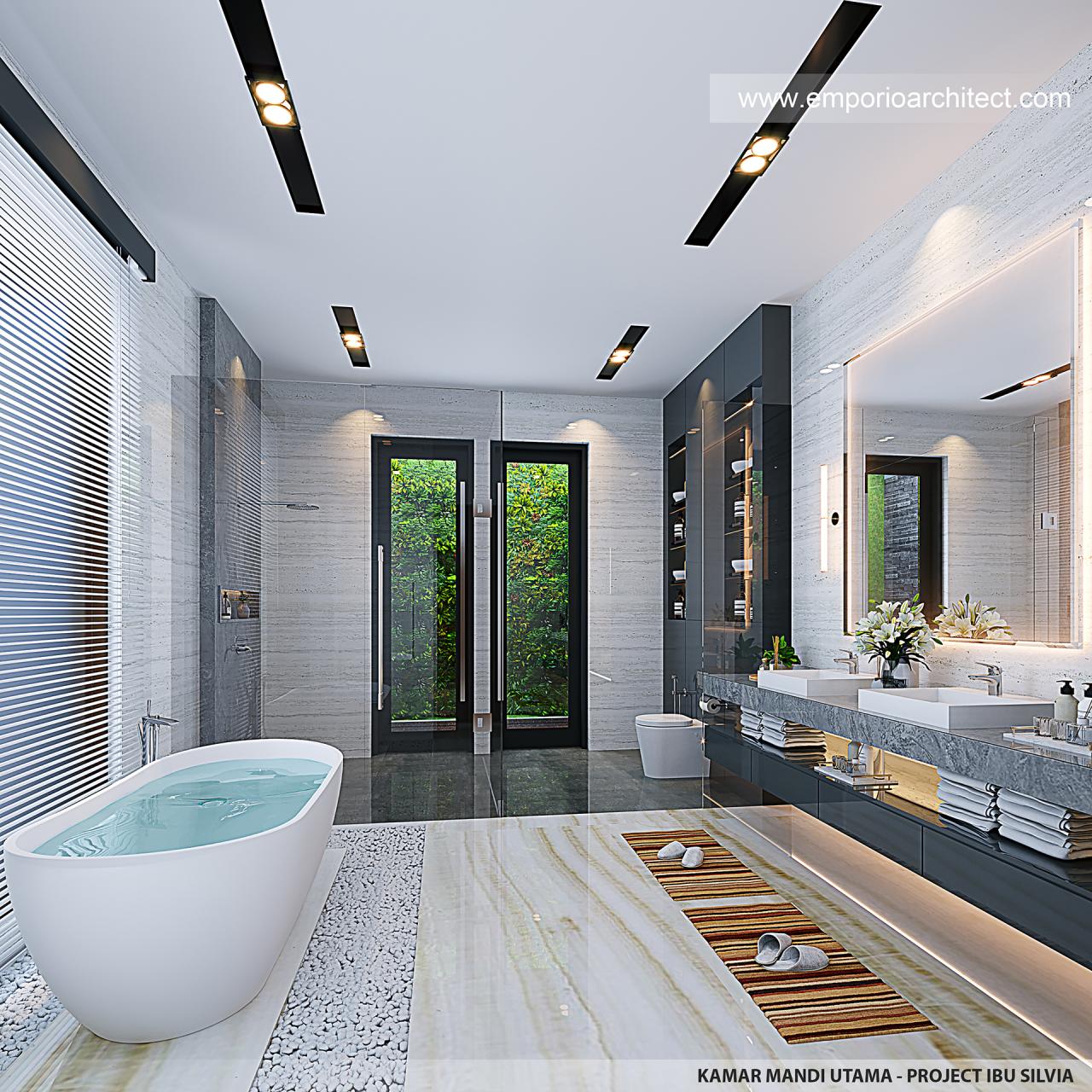 Mrs. SLV 1511 Modern House 3 Floors Design - BSD, Tangerang Selatan ...
