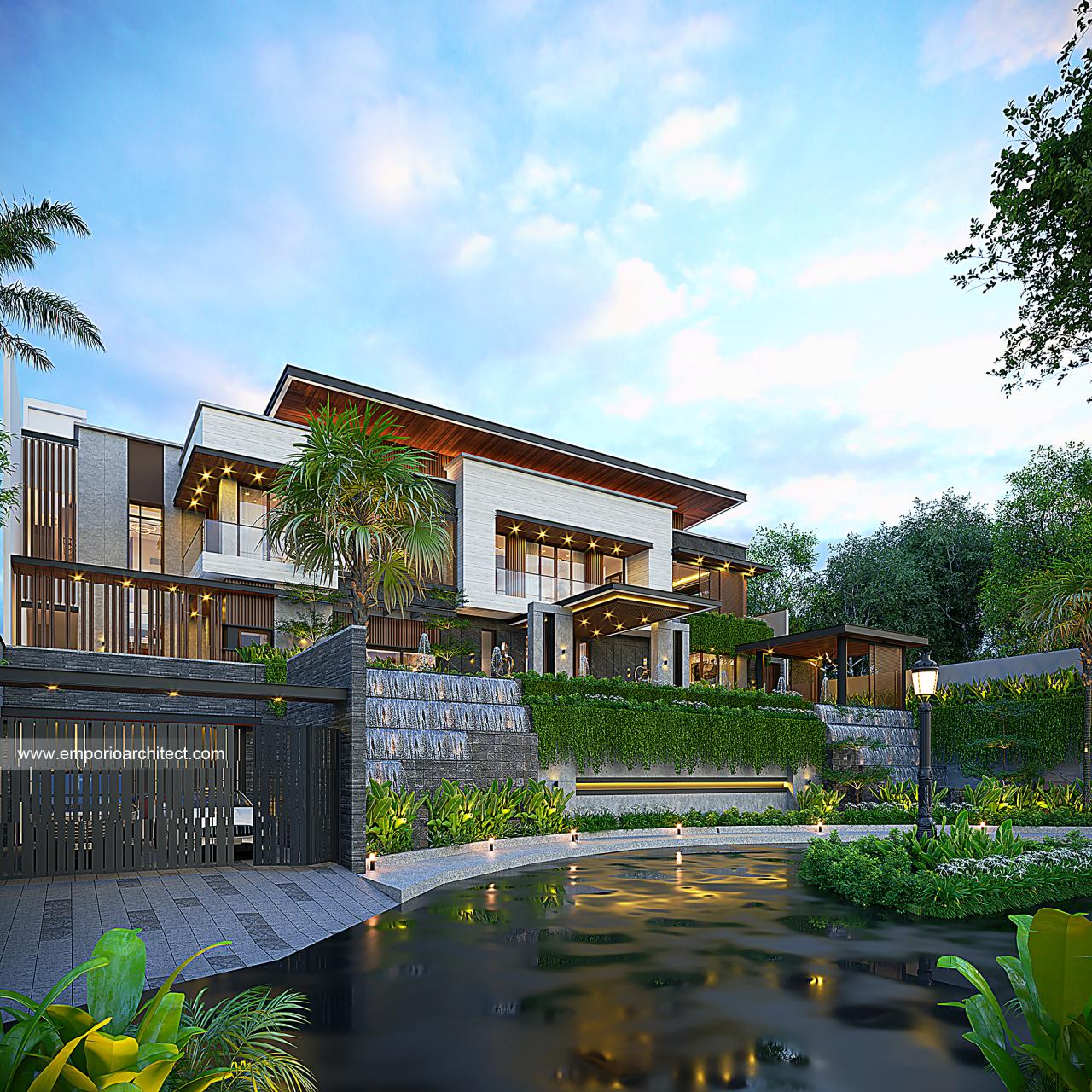 Image Mrs. SLV 1511 Modern House 3 Floors Design - BSD, Tangerang Selatan