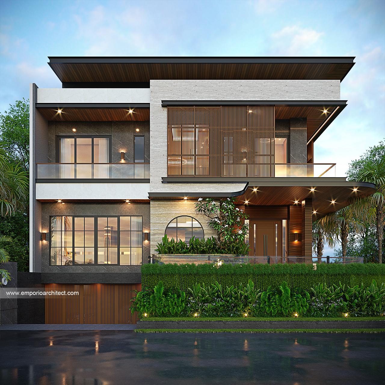 Desain Rumah Lebar Depan 18 (Delapan Belas) Meter 2
