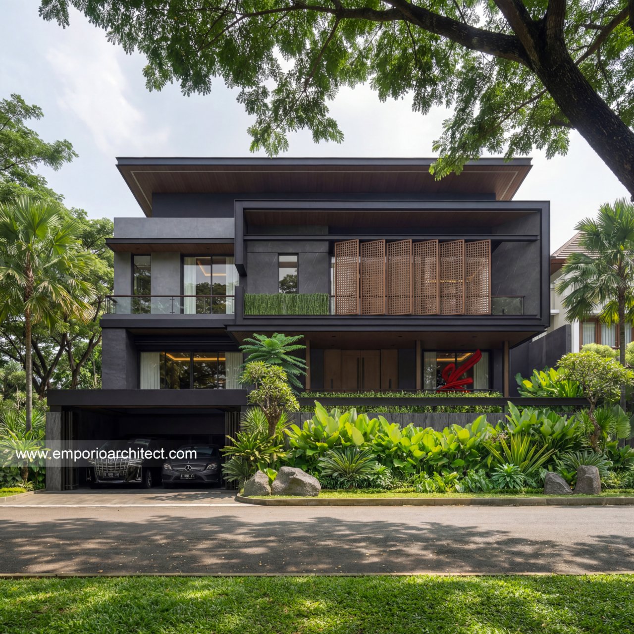 Image Mr. SB Modern House 3 Floors Design - Gading Serpong, Tangerang