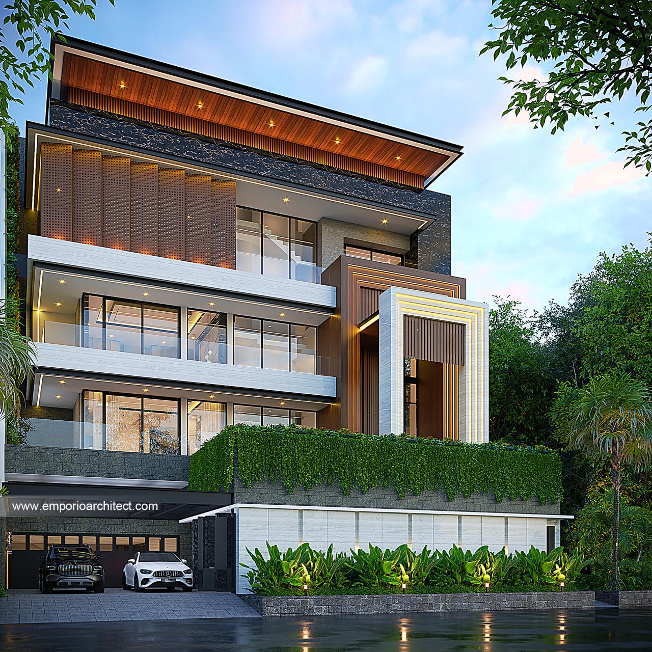 Image Mr. UN 1609 Modern House 2 Floors Design - Kelapa Gading, Jakarta Utara