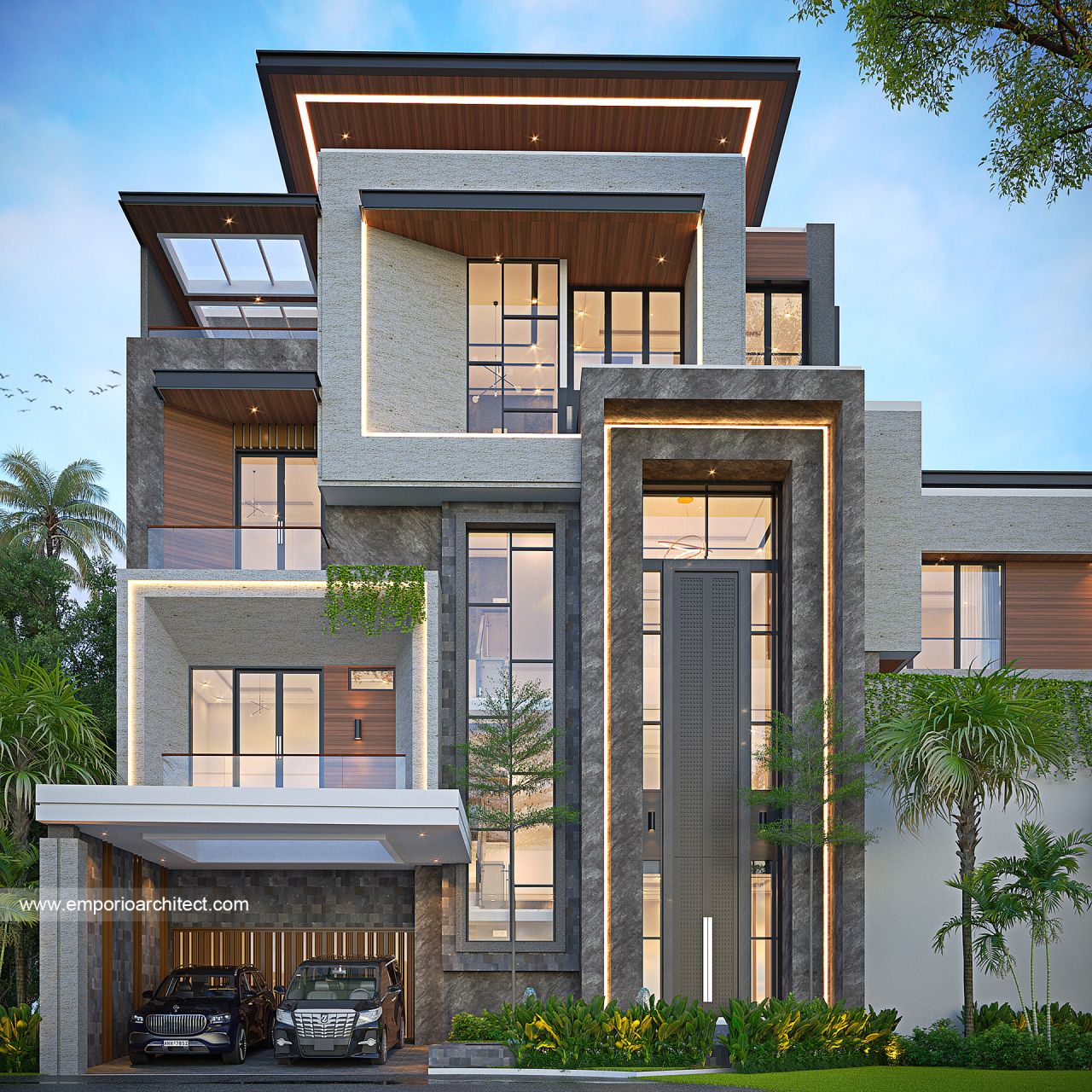Image Mr. FRD 2079 Modern House 4 Floors Design - Kemayoran, Jakarta Pusat