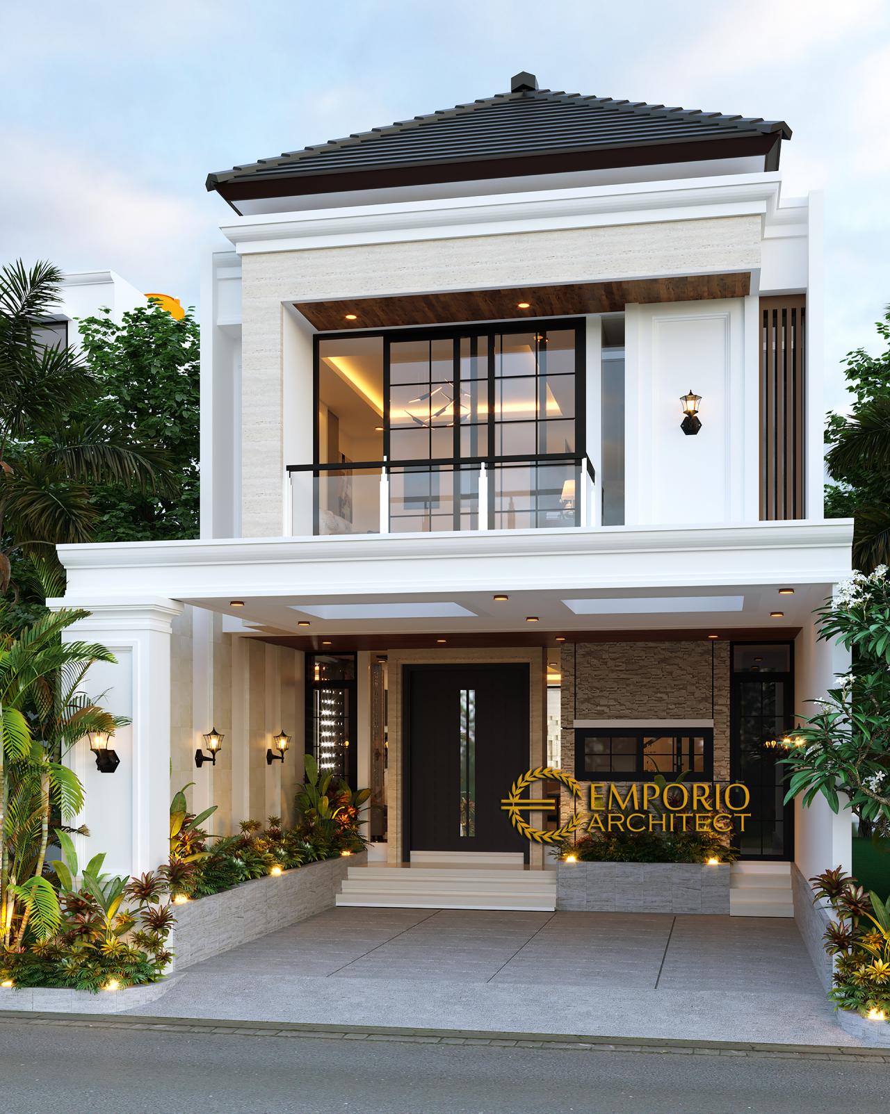 Desain Rumah  Modern Classic 2  5 Lantai  Bapak Dwi di 