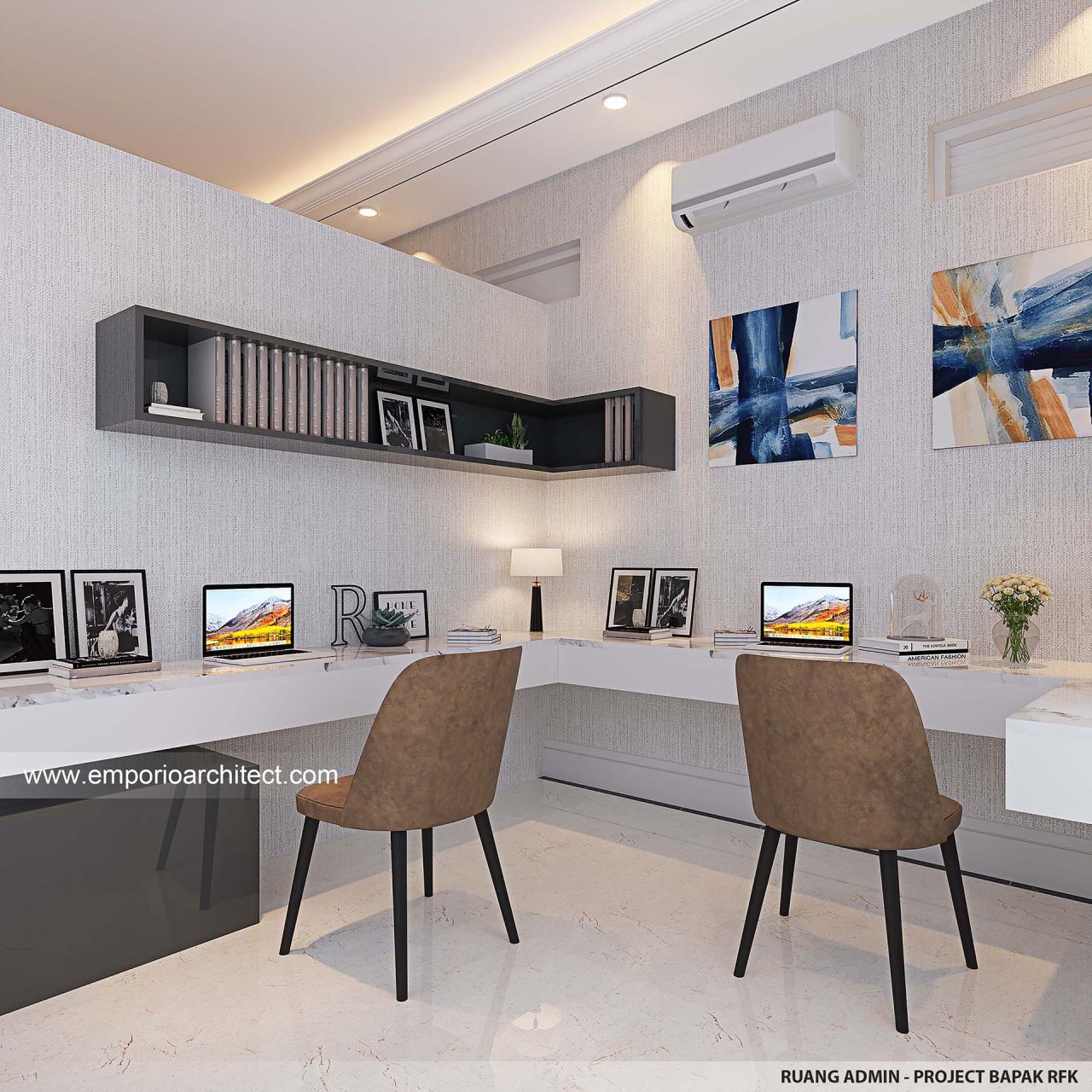 Mr. RFK Classic Modern House 3 Floors Design - Yogyakarta 37402