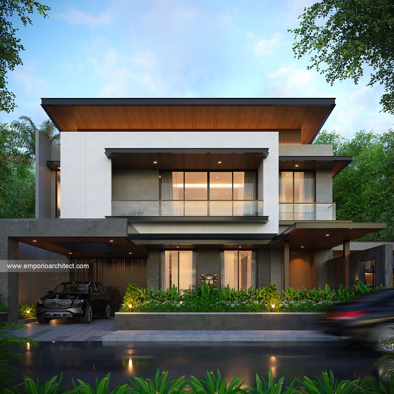 Image Mr. R Modern Minimalist House 3 Floors Design - Gading Serpong, Tangerang