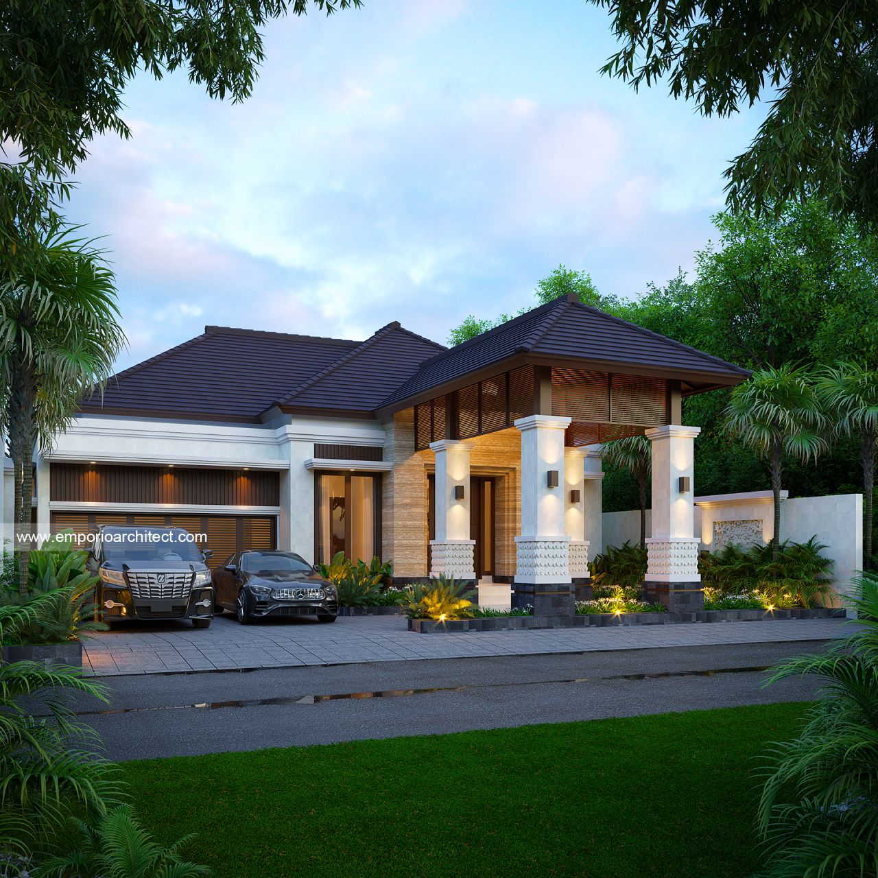 Desain Rumah Lebar Depan 16 (Enam Belas) Meter 5