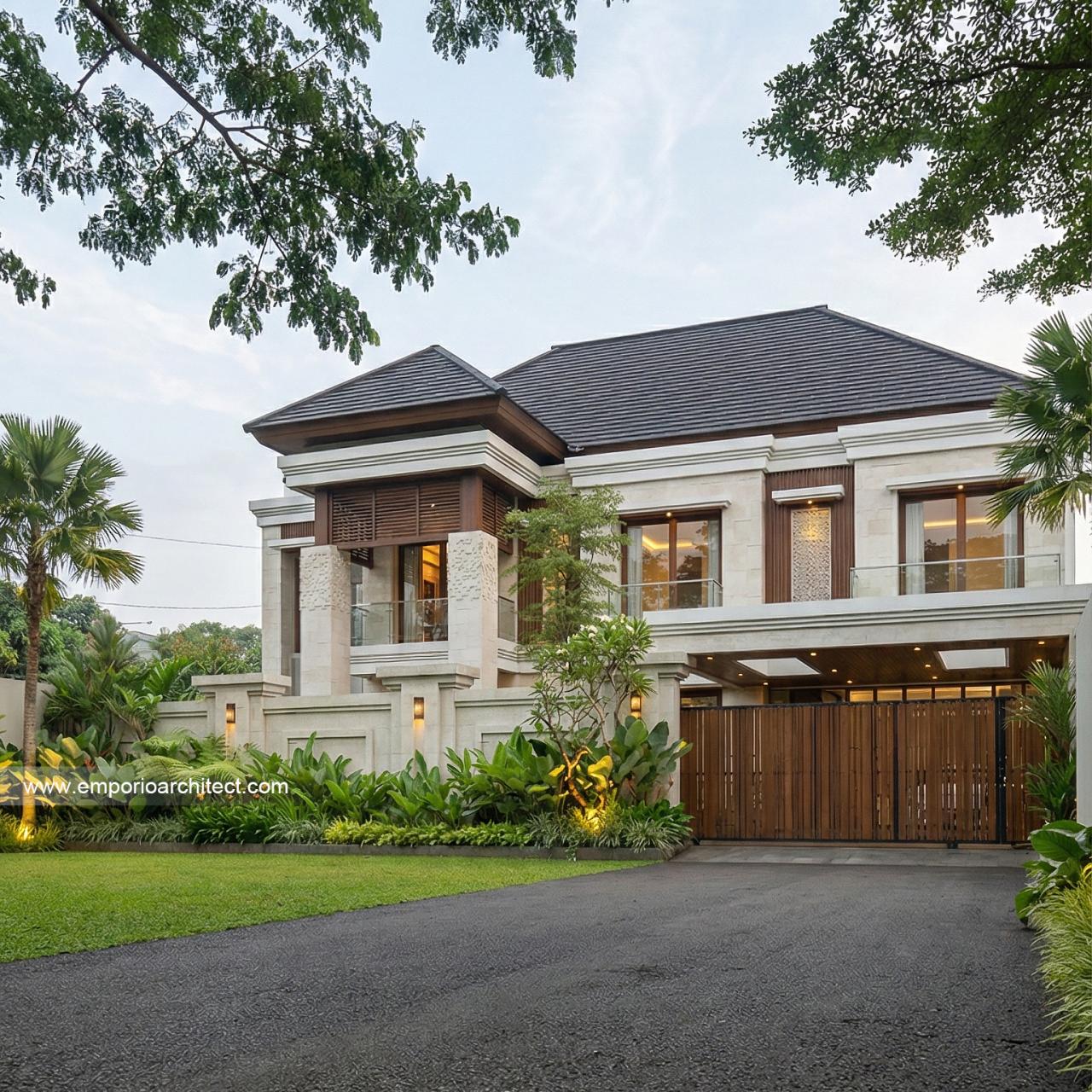 Image Mr. DST 2284 Villa Bali House 2 Floors Design - Jawa Timur