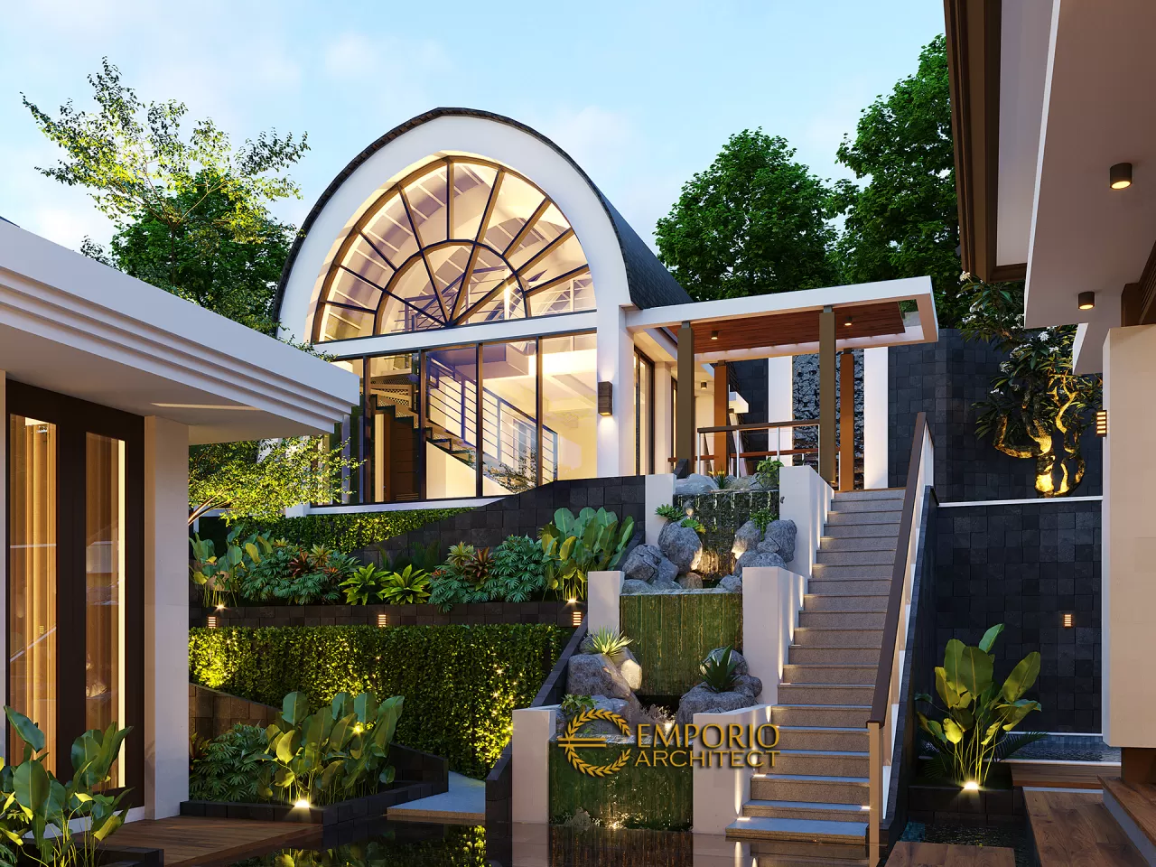 Intip Kerennya Desain Interior Rumah Mewah 2 Lantai Bergaya Villa Bali Di Bandung Ini Nuansa Villa Balinya Dapet Banget Part 1 Blog
