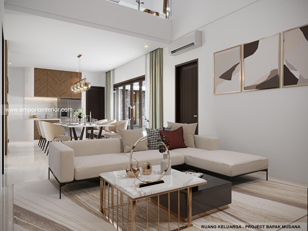 dr. MDN Villa Bali House 2 Floors Design - Bali 25808 - Interior Design