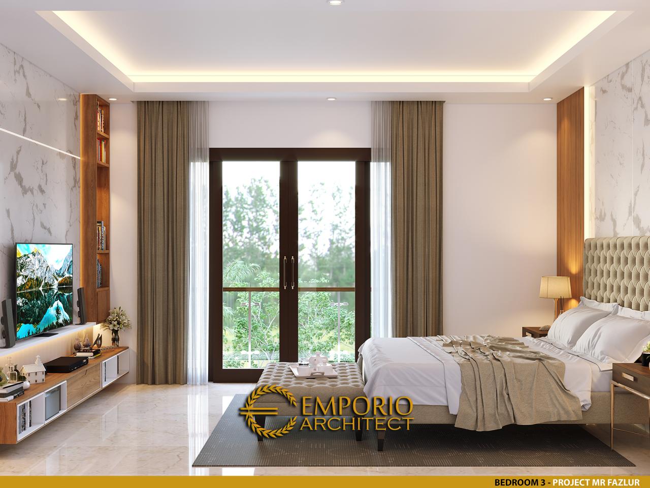 Desain Kamar Tidur 3 Rumah Villa Bali 3 Lantai Mr. Fazlur di Bangladesh 10