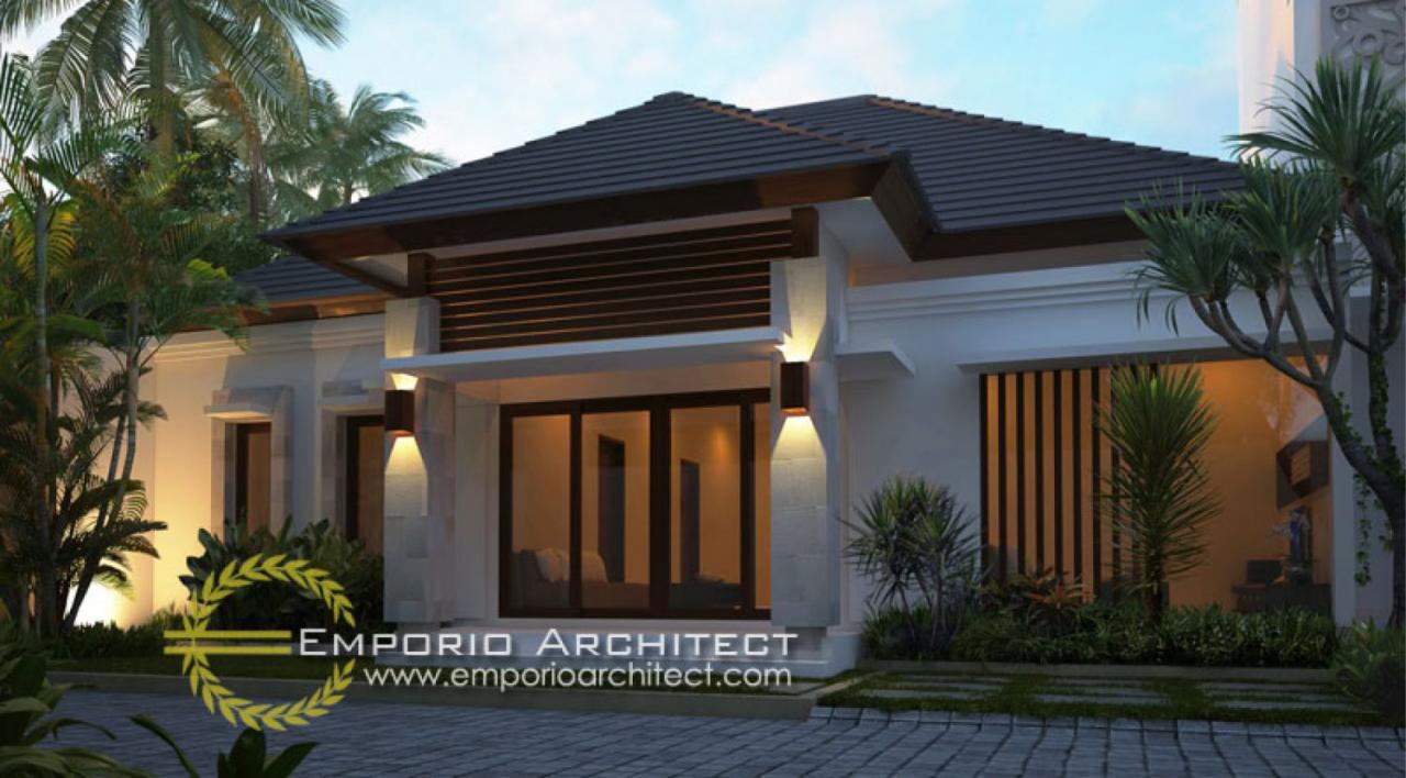 Desain Exterior 2 Ubud Golden Villa Style Villa Bali 3 Lantai di Bali 2